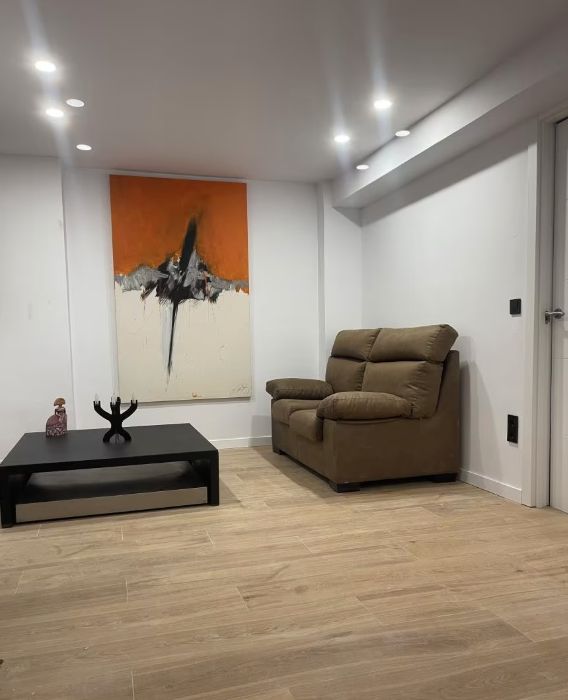 Living room of Flat to rent in  Valencia Capital  with Furnished, Oven and Washing machine