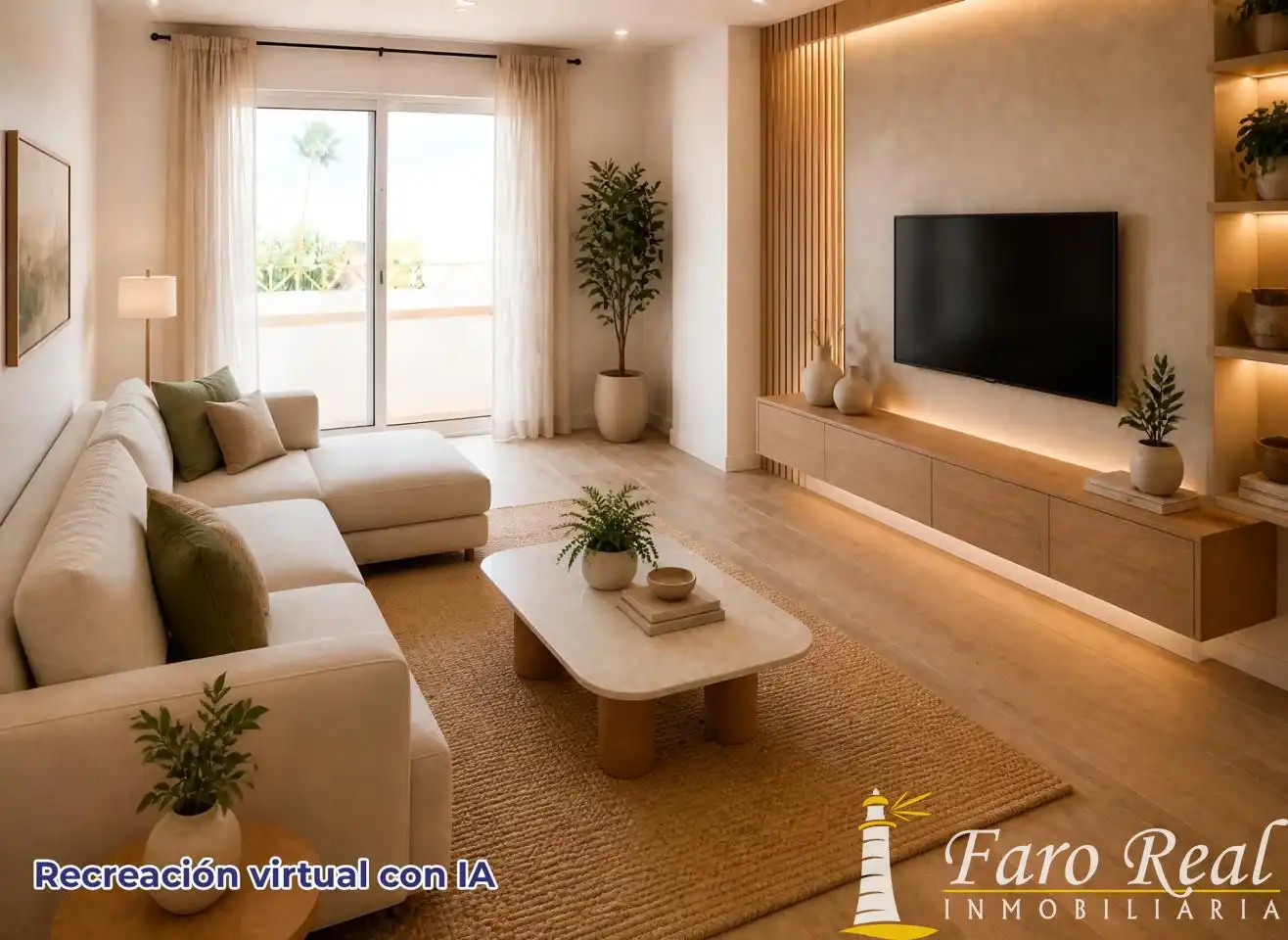Wohnzimmer von Erdgeschoss zum Verkauf in Sanlúcar de Barrameda mit Klimaanlage, Terrasse und Gemeinschaftspool