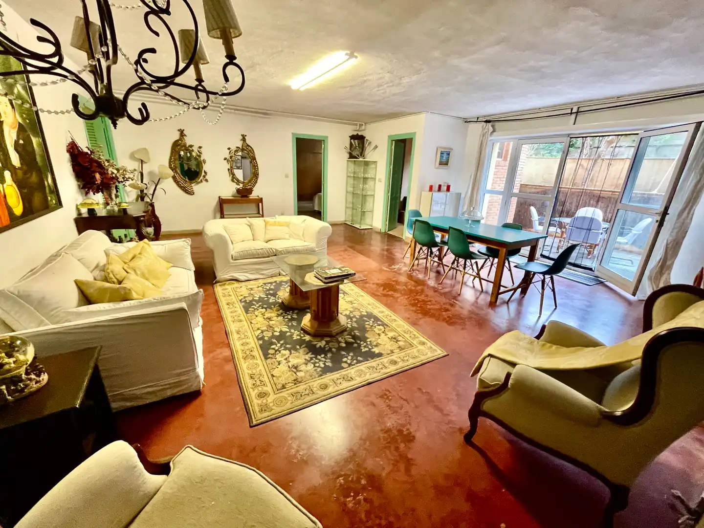 Sala d'estar de Casa o xalet en venda en Alicante / Alacant amb Aire condicionat, Calefacció i Jardí privat
