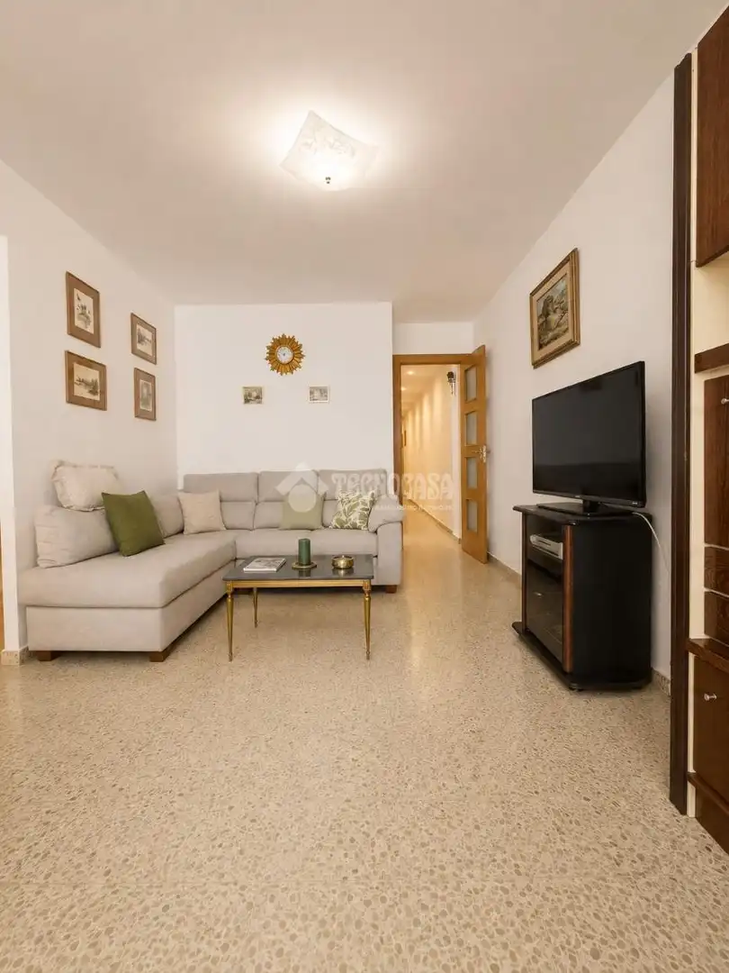 Sala d'estar de Pis en venda en Alicante / Alacant amb Aire condicionat i Terrassa