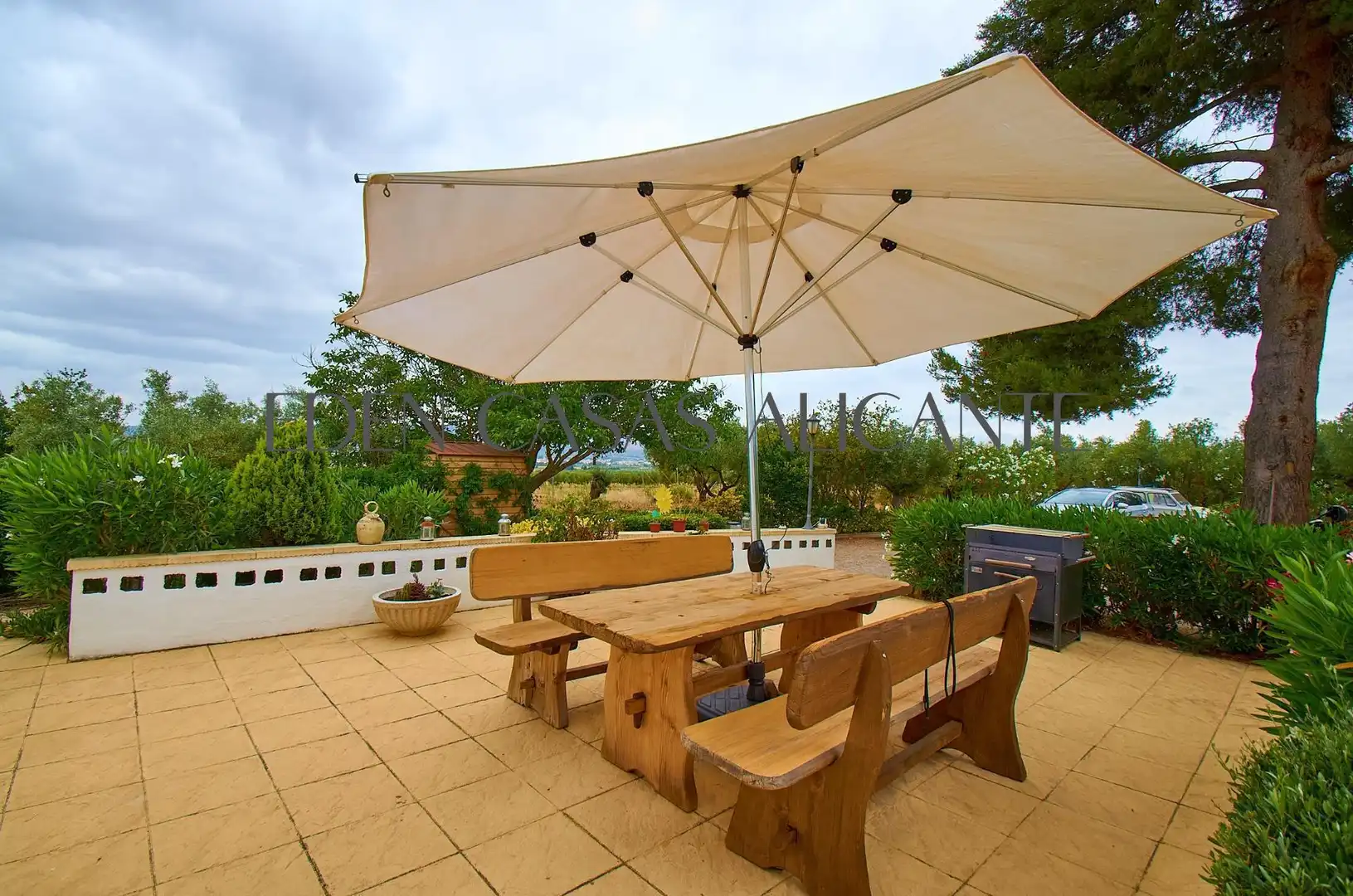 Terraza de Casa o chalet en venta en Biar con Aire acondicionado, Calefacción y Jardín privado