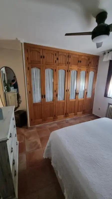 Bedroom of Flat for sale in Sevilla  with Air Conditioner, Heating and Terrace