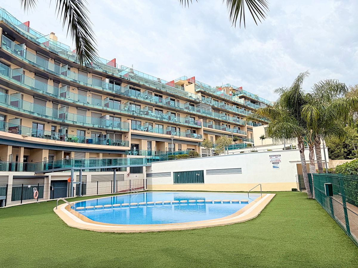 Swimming pool of Apartment for sale in Calpe / Calp  with Air Conditioner, Terrace and Swimming Pool