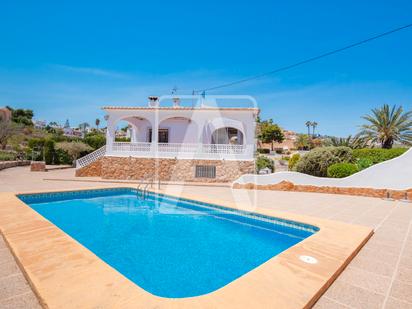 Exterior view of House or chalet for sale in Benissa  with Terrace and Swimming Pool