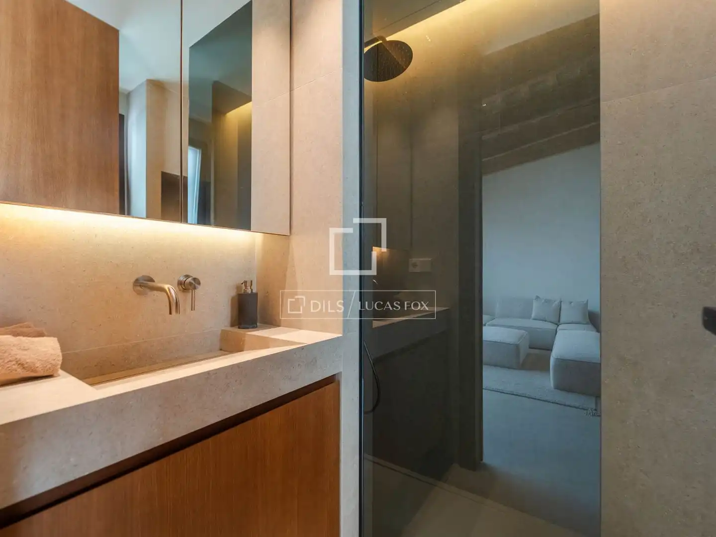 Baño de Ático de alquiler en Valencia con Aire acondicionado, Calefacción y Terraza