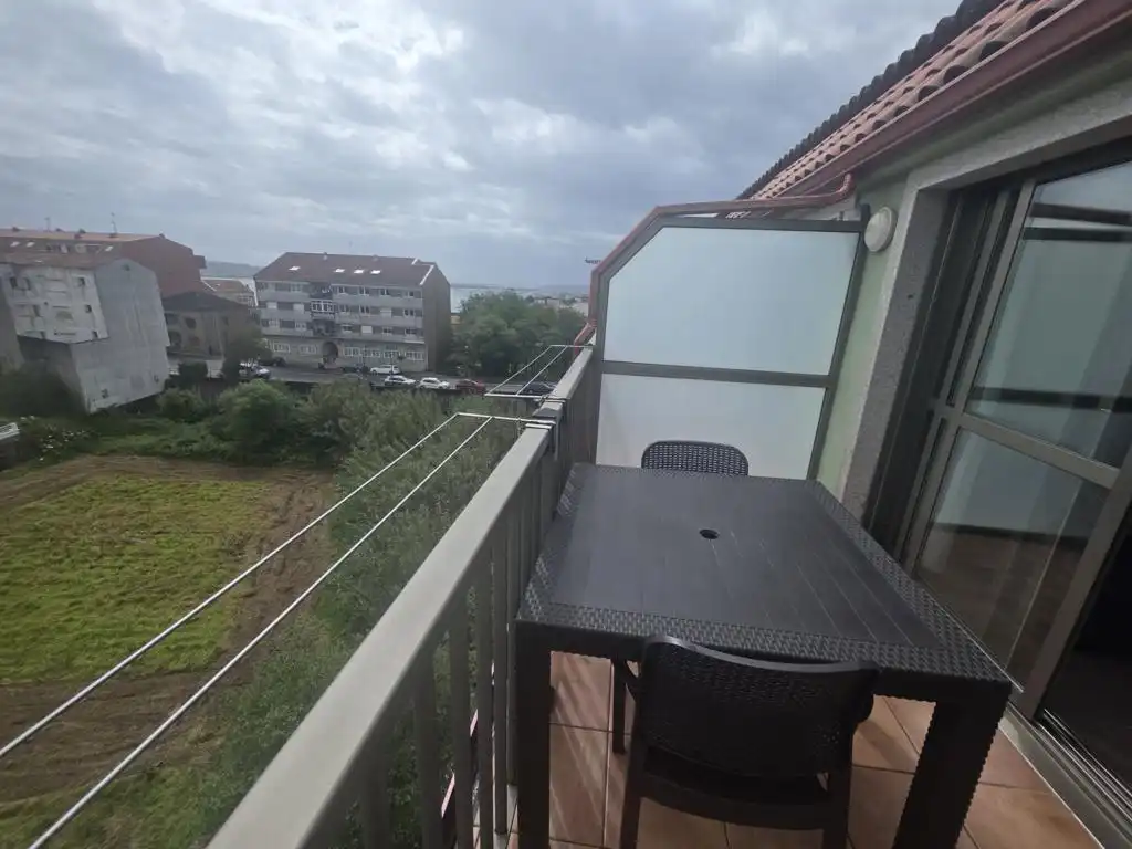 Balcony of Attic for sale in Boiro  with Heating, Parquet flooring and Terrace