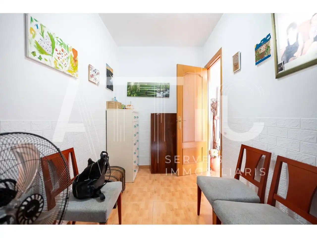 Schlafzimmer von Maisonette zum Verkauf in Sabadell mit Klimaanlage, Heizung und Terrasse