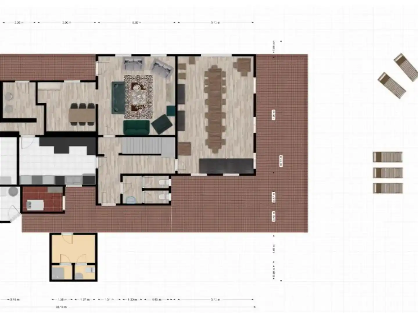 Finca rústica en venta en Algámitas con Aire acondicionado, Jardín privado y Piscina