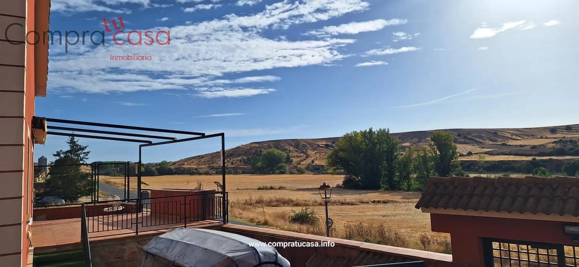 Terraza de Casa adosada en venta en Los Huertos, Segovia