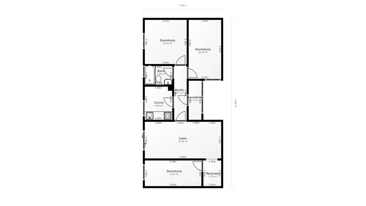 Piso en venta en Cerdanyola del Vallès con Balcón