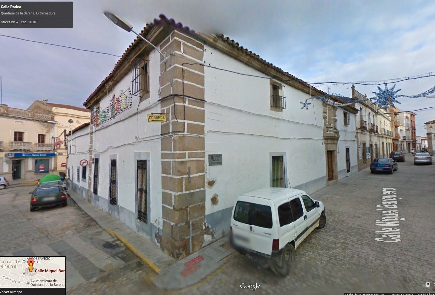 Vista exterior de Casa o xalet en venda en Quintana de la Serena amb Calefacció