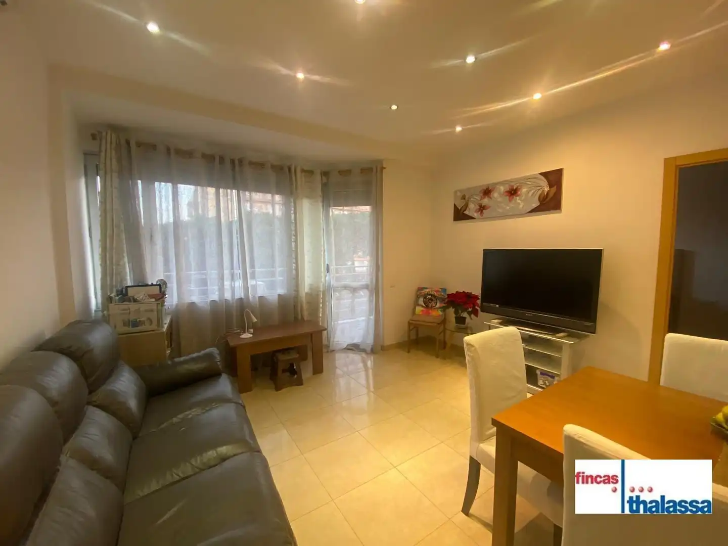 Wohnzimmer von Wohnung zum Verkauf in Lloret de Mar mit Heizung
