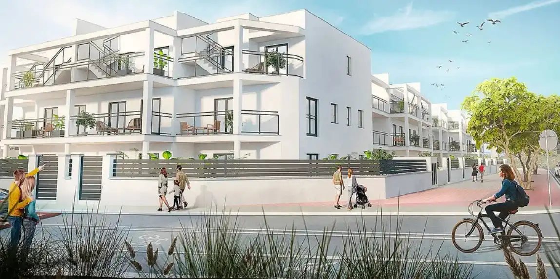 Vista exterior de Piso en venta en Vinaròs con Aire acondicionado, Terraza y Horno