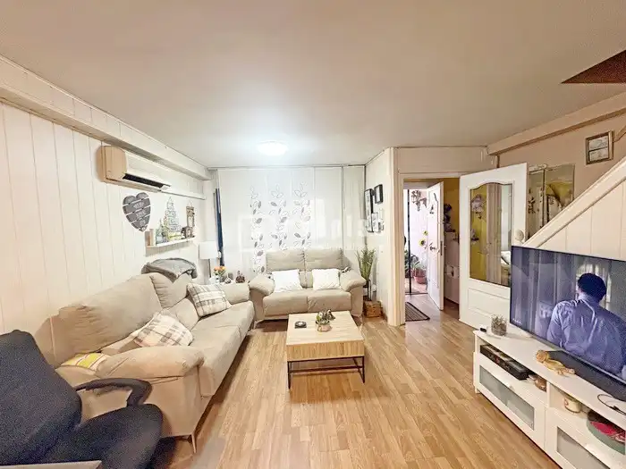 Sala d'estar de Casa o xalet en venda en  Madrid Capital amb Aire condicionat i Calefacció