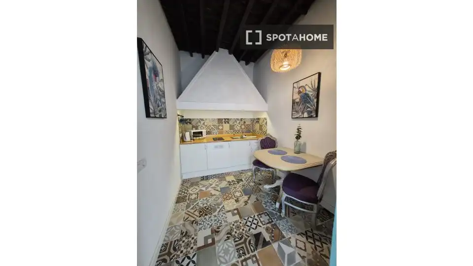 Cuina de Apartament per a compartir en Granadilla de Abona amb Aire condicionat, Calefacció i Terrassa