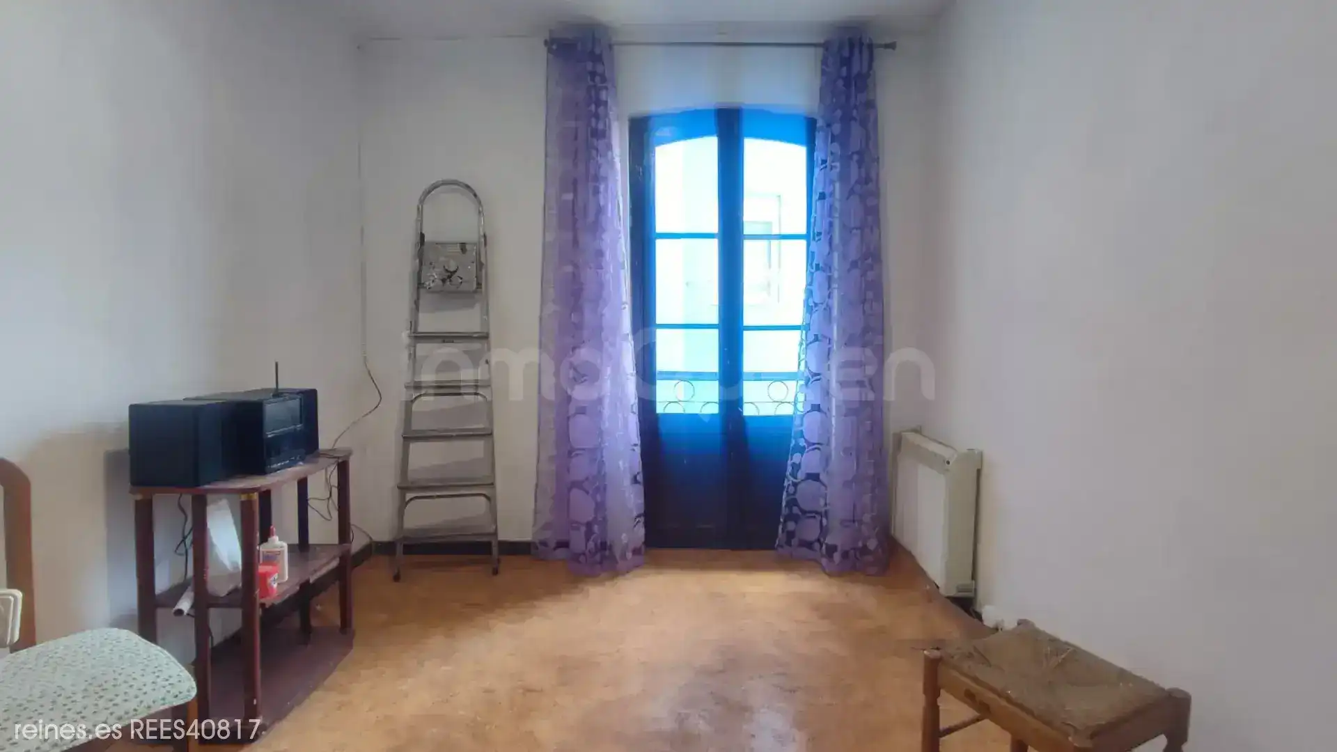 Sala de estar de Piso en venta en Mieres (Asturias) con Calefacción y Amueblado