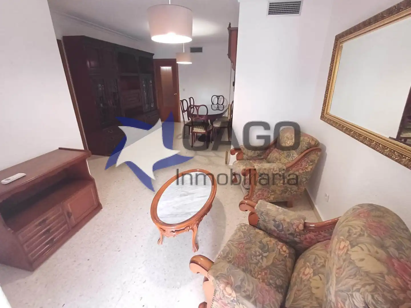 Sala de estar de Piso de alquiler en Córdoba con Aire acondicionado, Calefacción y Terraza