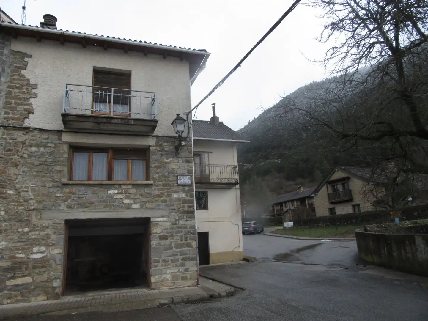 Vista exterior de Finca rústica en venta en Villanúa con Calefacción, Terraza y Trastero