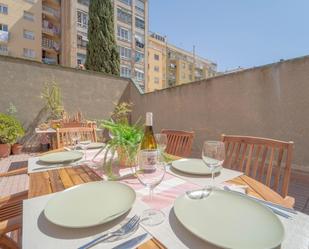 Terrace of Flat for sale in  Barcelona Capital  with Parquet flooring, Terrace and Balcony