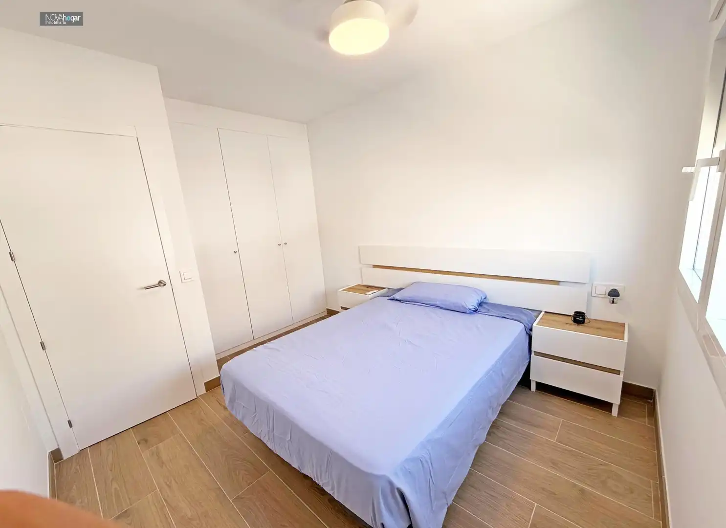 Bedroom of Flat for share in Málaga  with Air Conditioner, Heating and Furnished