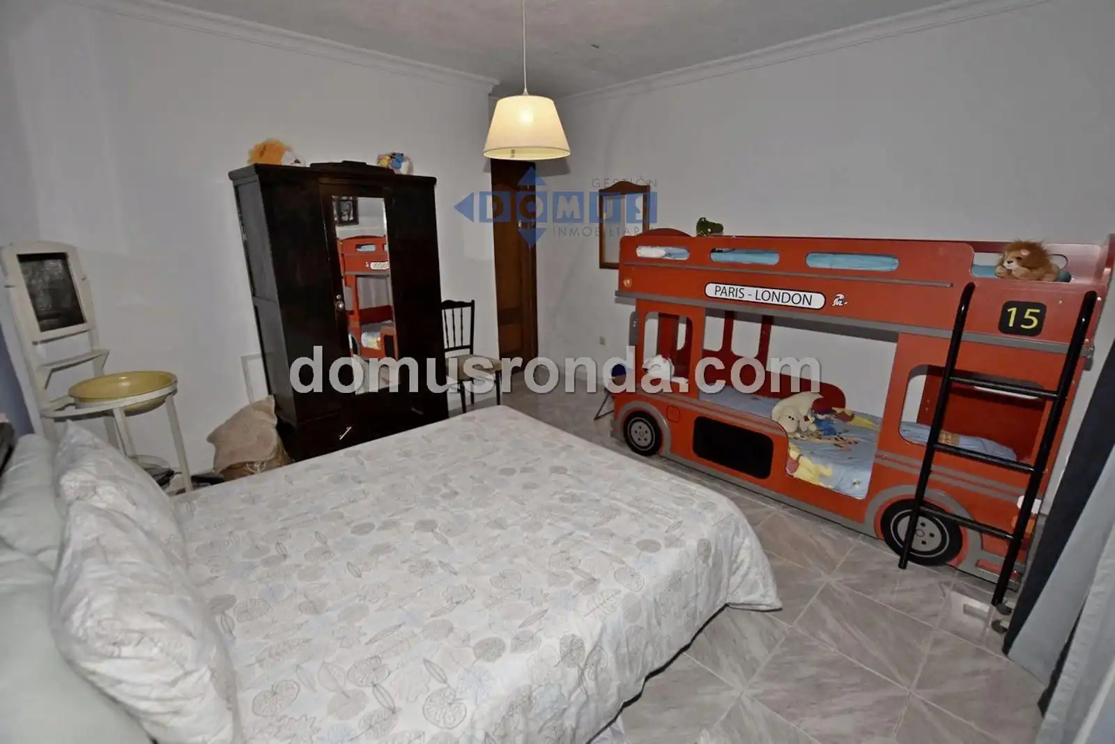 Bedroom of Houses for sale in Benaoján  with Air Conditioner, Heating and Terrace