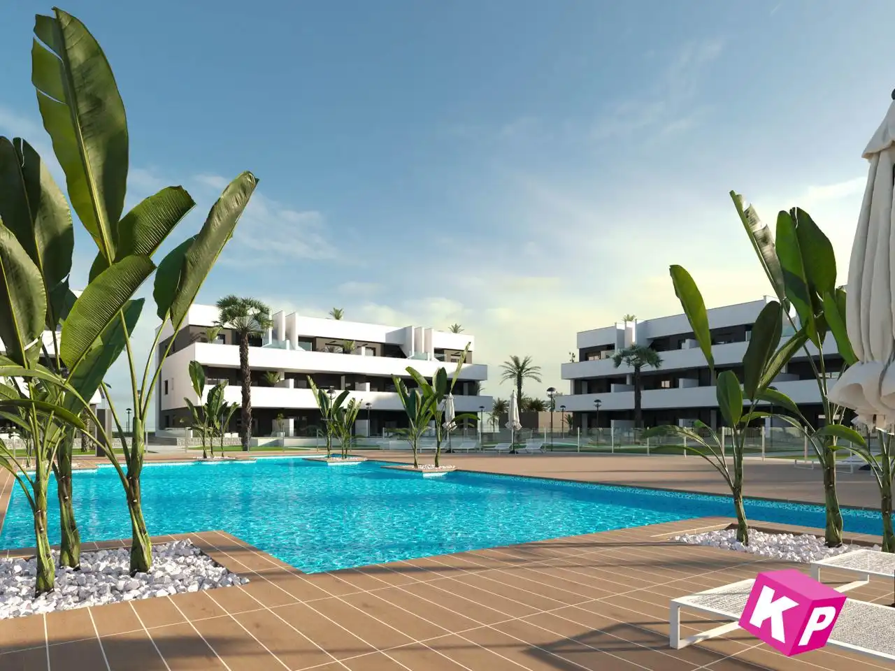 Vista exterior de Piso en venta en Guardamar del Segura con Aire acondicionado, Jardín privado y Terraza