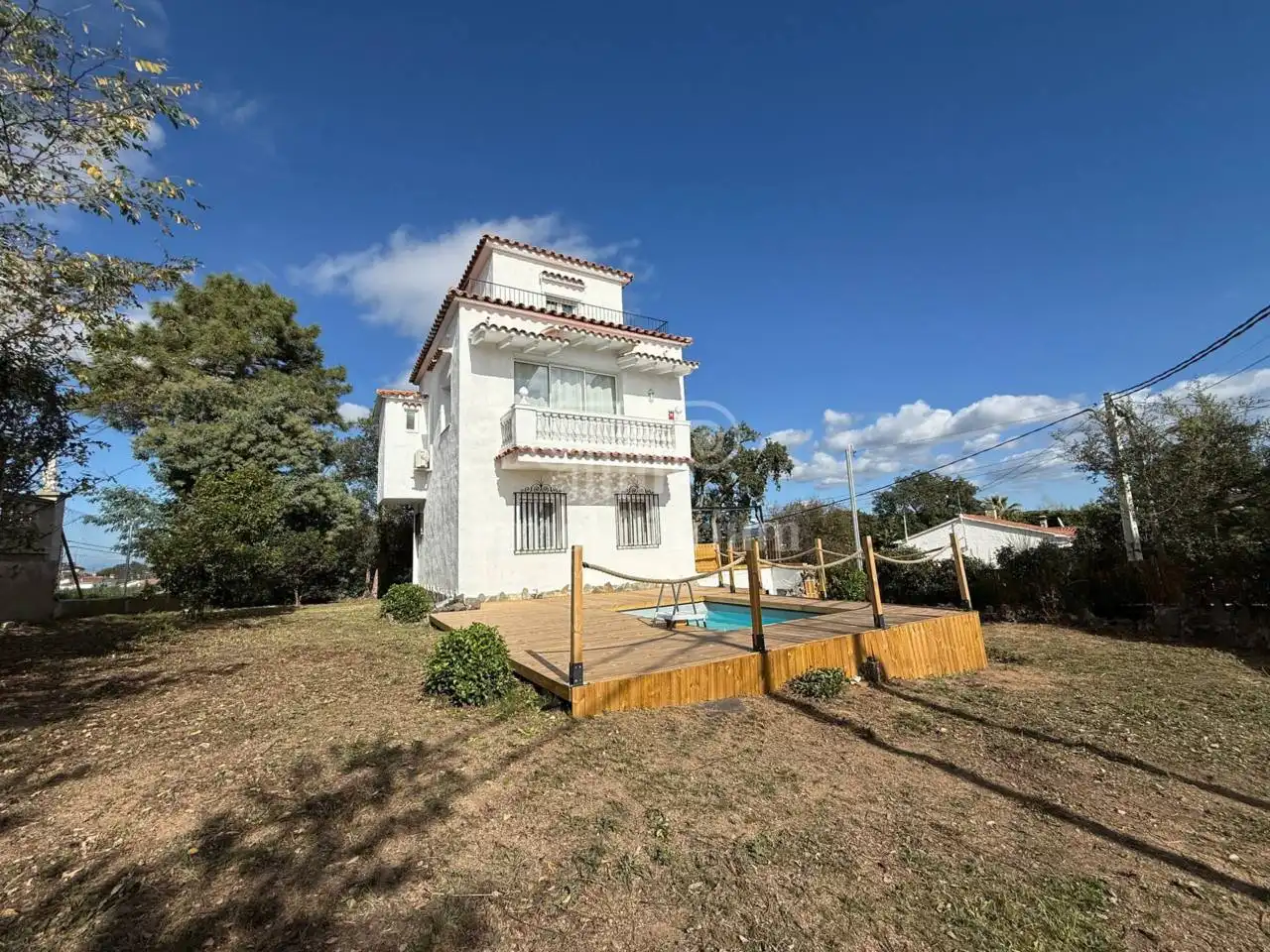 Vista exterior de Casa o chalet en venta en Lloret de Mar con Aire acondicionado, Jardín privado y Parquet