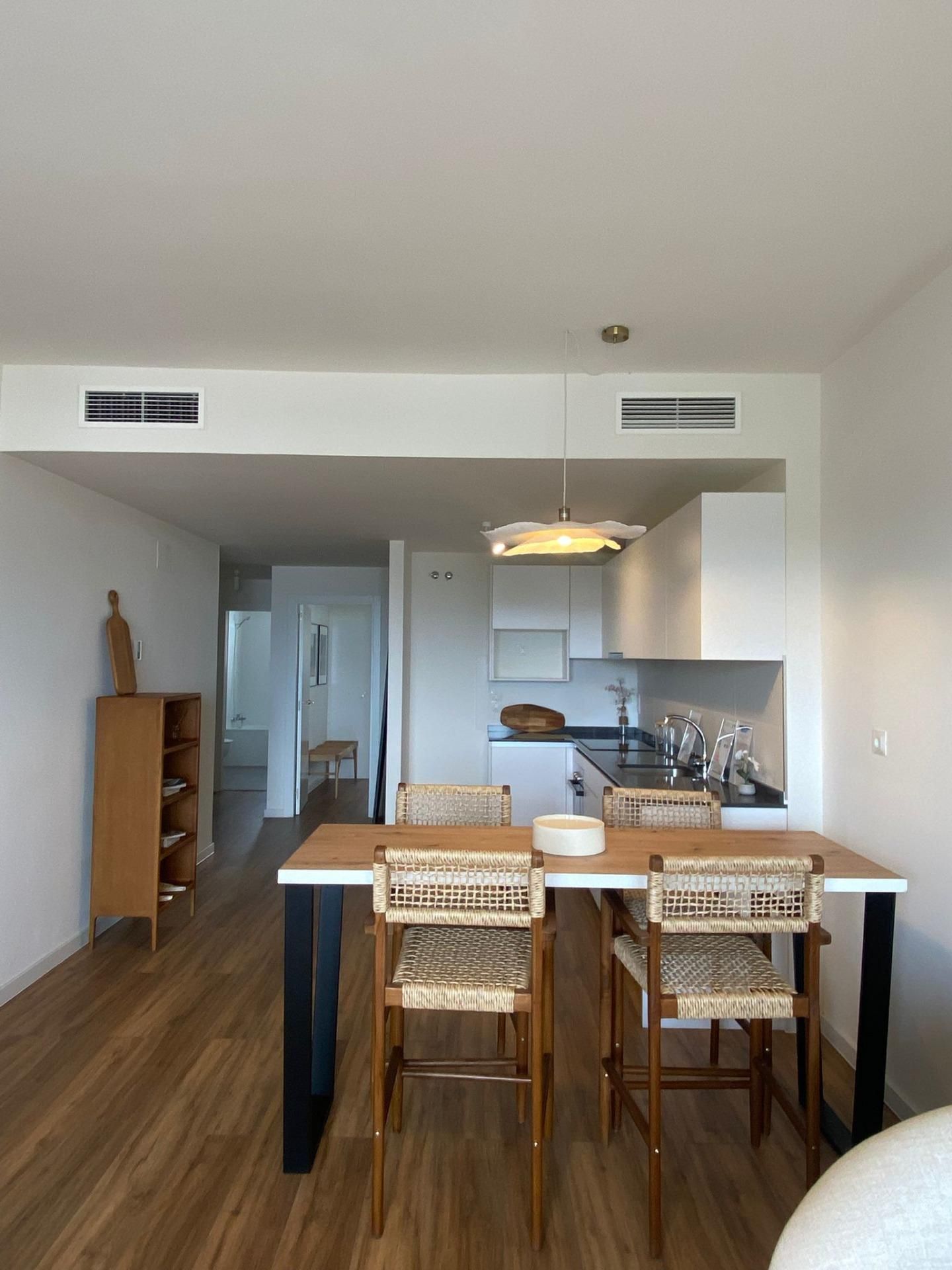 Cuina de Apartament en venda en Estepona amb Aire condicionat, Calefacció i Jardí privat