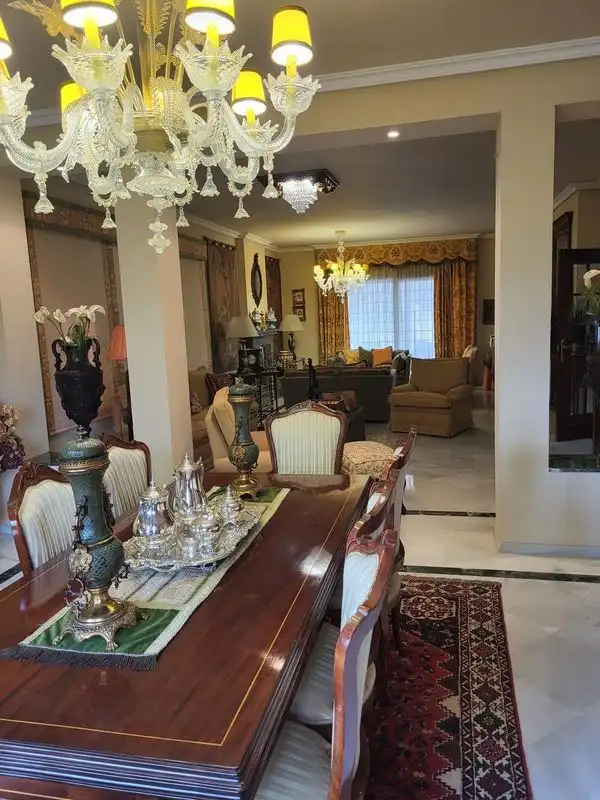 Dining room of Houses for sale in Córdoba  with Air Conditioner, Private garden and Terrace