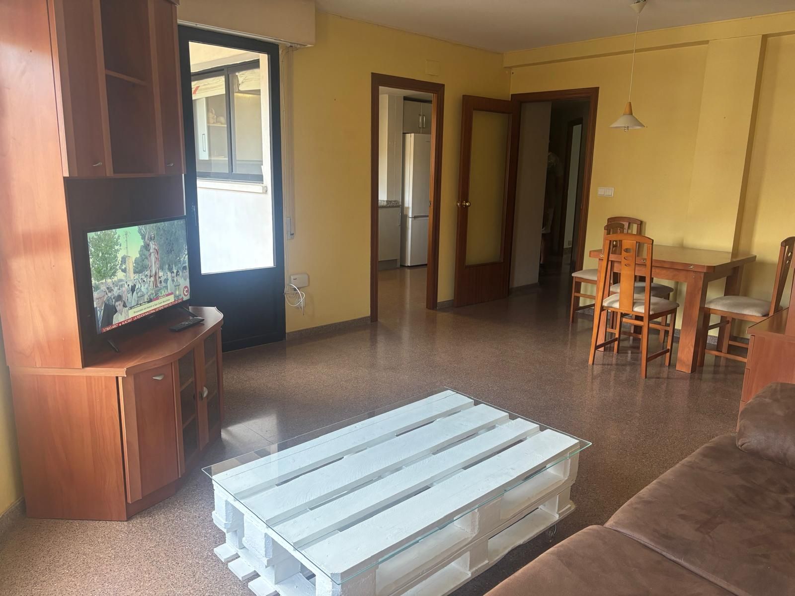 Sala d'estar de Pis de lloguer en Alcoy / Alcoi amb Terrassa, Traster i Moblat
