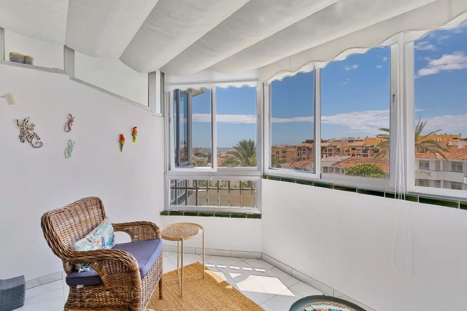 Balcony of Apartments for sale in Fuengirola  with Terrace, Furnished and Oven