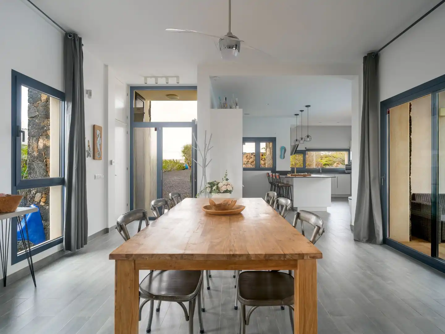 Comedor de Casa o chalet en venta en La Oliva con Jardín privado, Terraza y Trastero