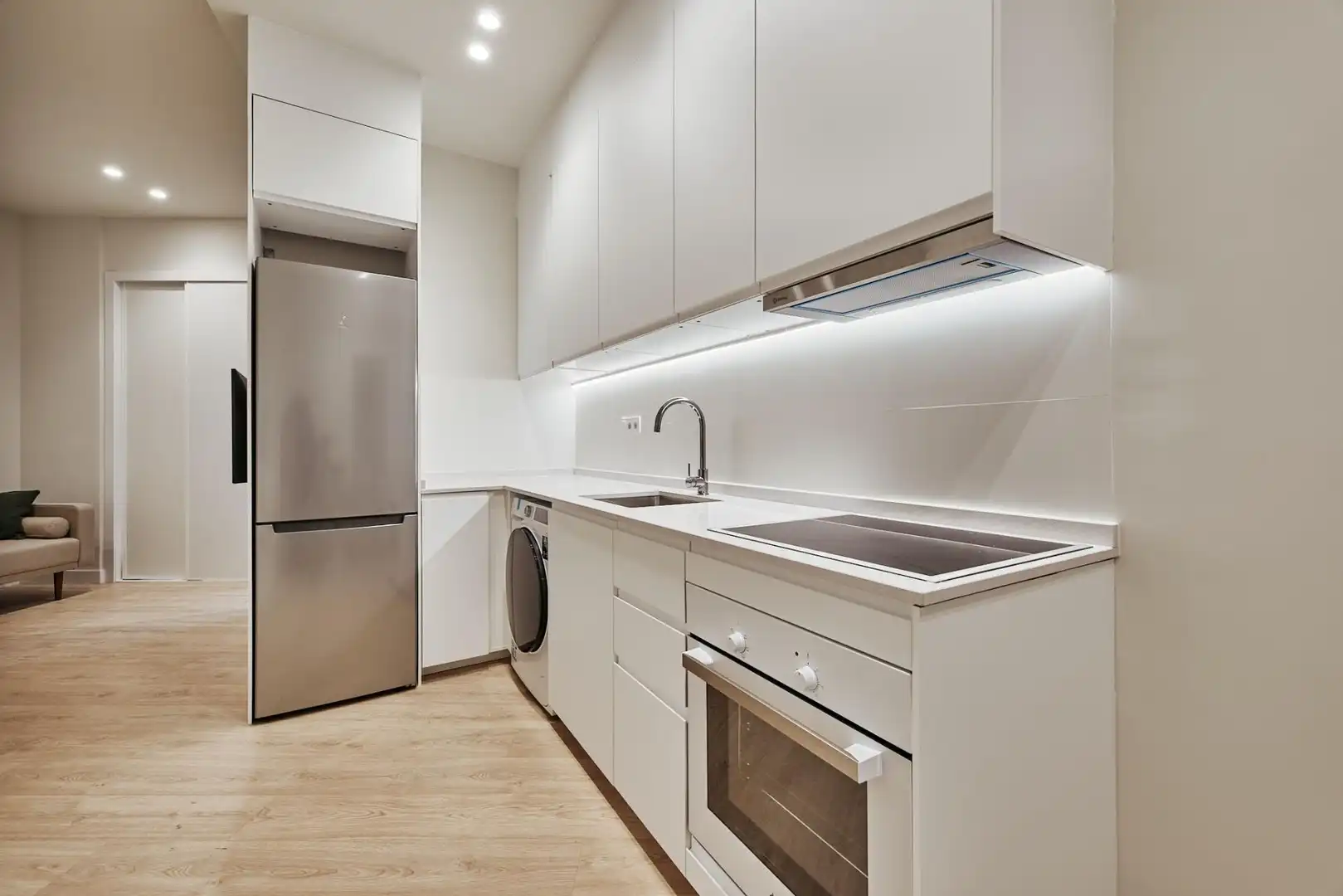 Kitchen of Flat for sale in Madrid  with Air Conditioner, Heating and Furnished
