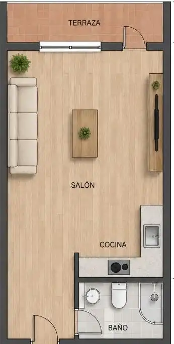 Living room of Study for sale in Torrevieja  with Terrace and Furnished