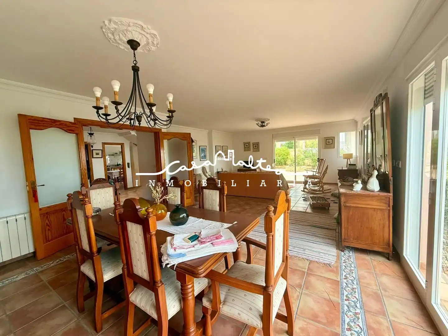 Comedor de Casa o chalet de alquiler en Altea con Calefacción, Jardín privado y Terraza