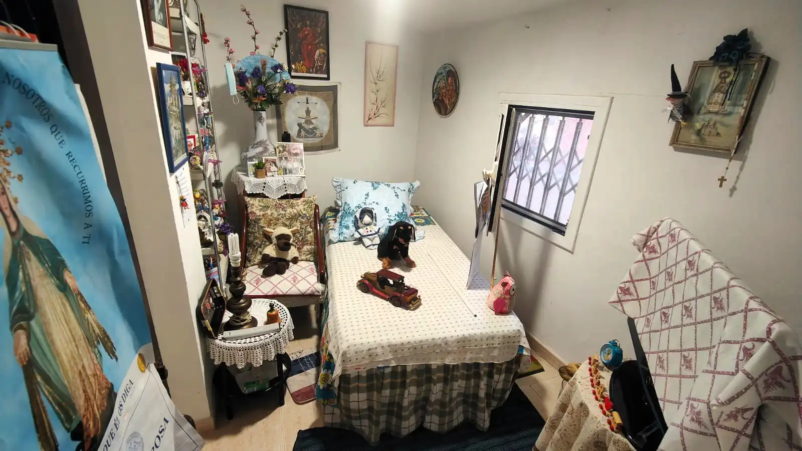 Schlafzimmer von Wohnung zum Verkauf in Barcelona mit Möbliert