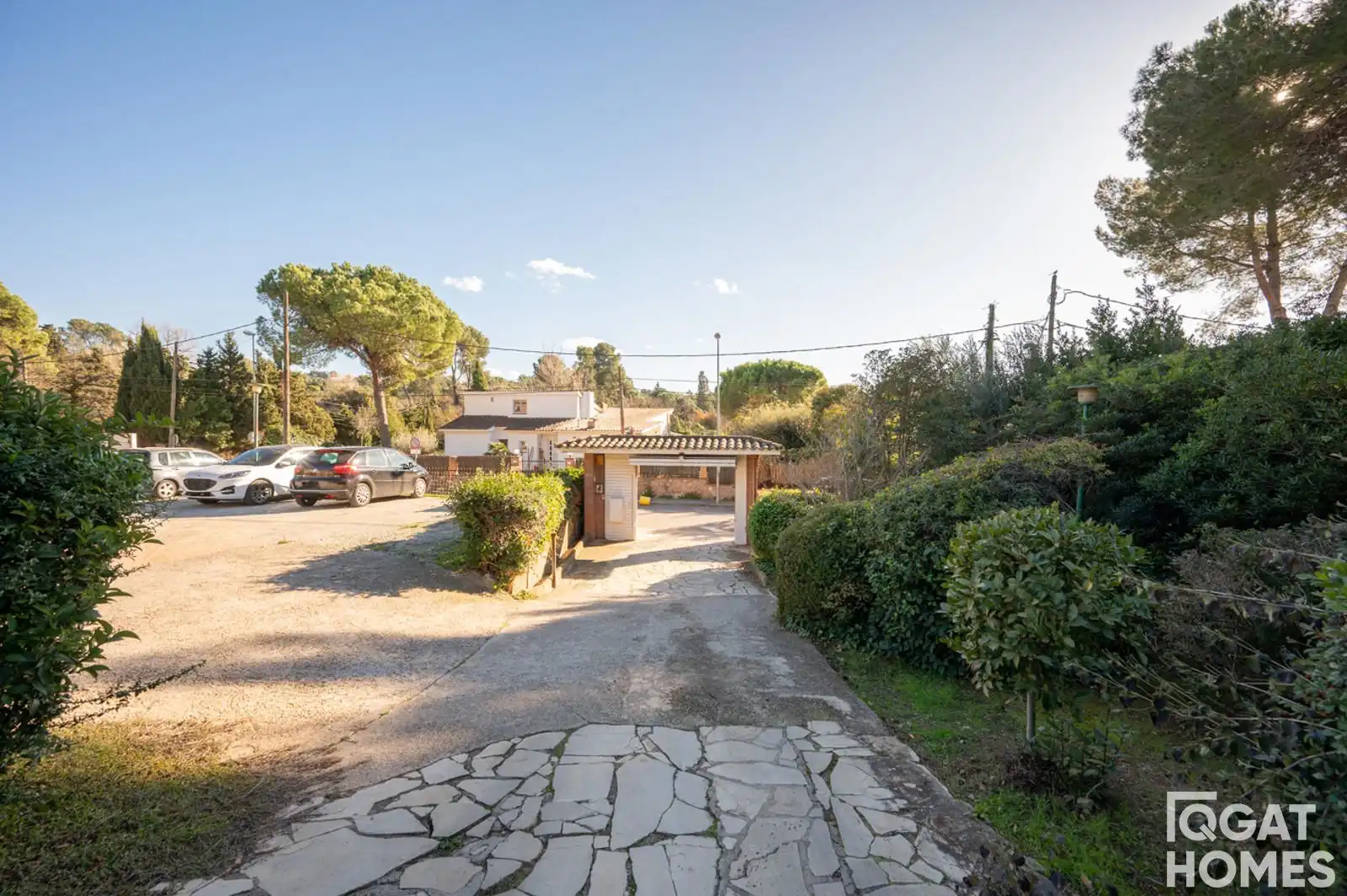 Garden of Houses for sale in Sant Cugat del Vallès  with Air Conditioner, Heating and Alarm