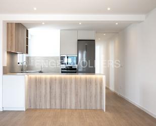 Kitchen of Apartment to rent in  Valencia Capital  with Air Conditioner and Balcony