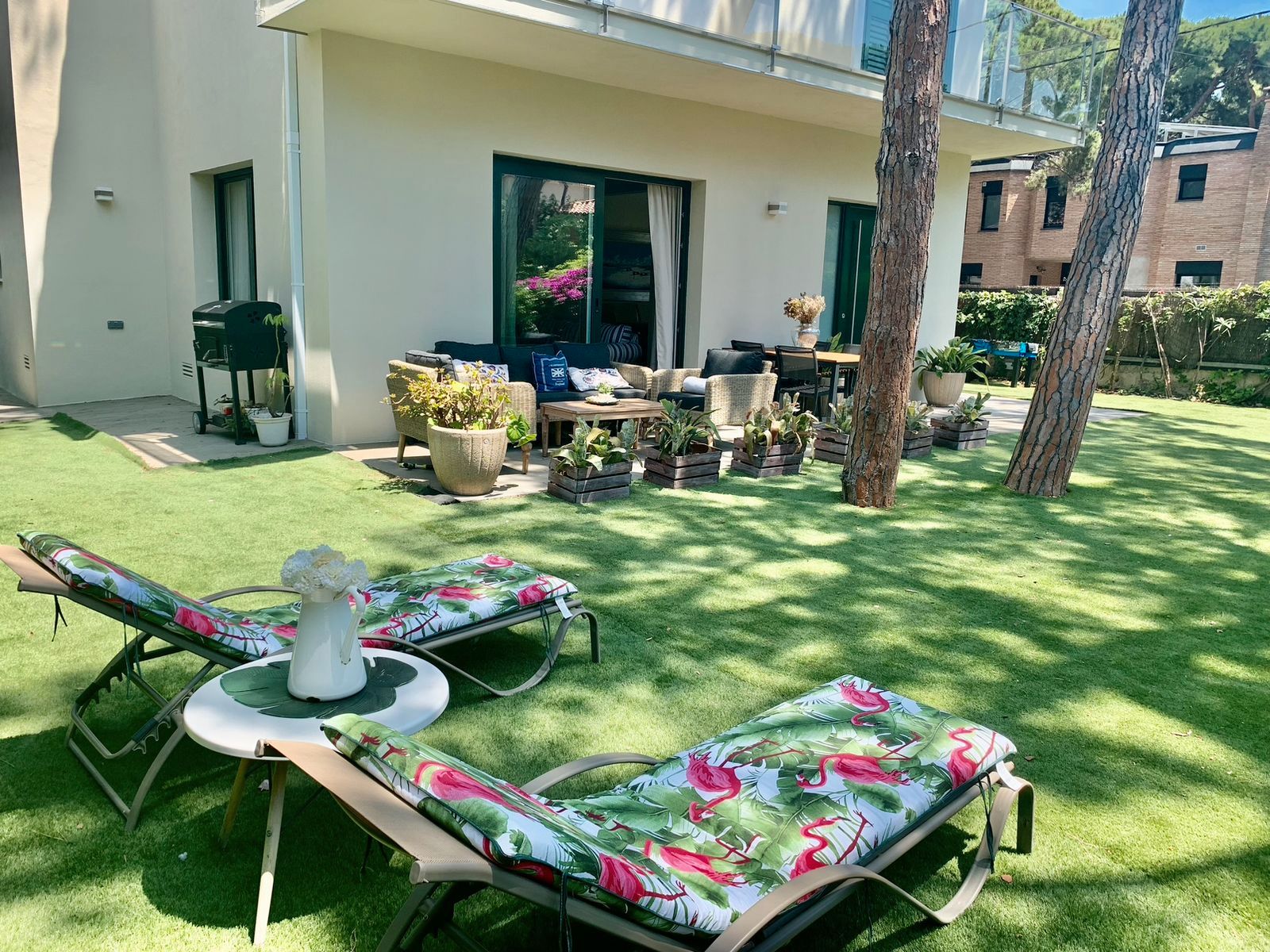 Terrassa de Casa o xalet de lloguer en Castelldefels amb Aire condicionat, Calefacció i Jardí privat