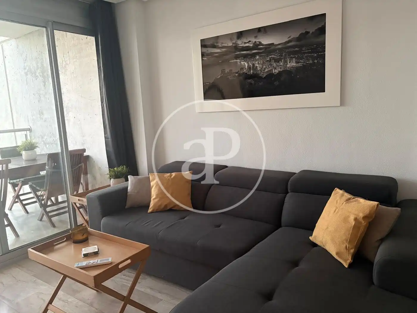 Living room of Flat for rent in Benidorm  with Air Conditioner, Heating and Terrace