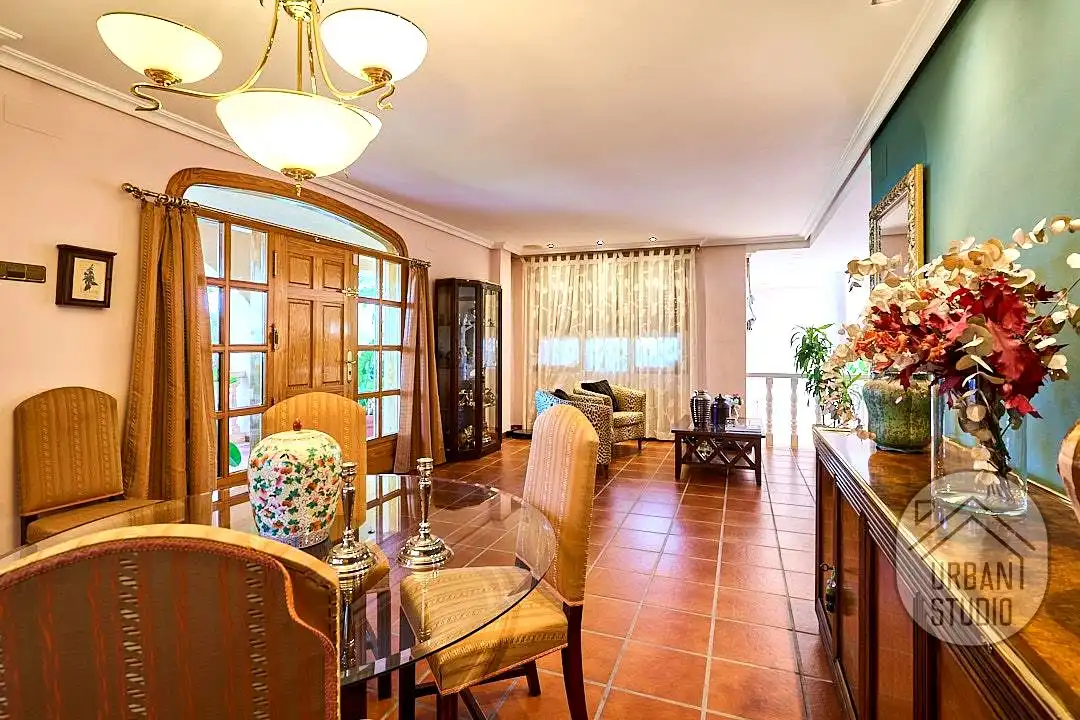 Dining room of Houses for sale in Cocentaina  with Heating, Terrace and Swimming Pool