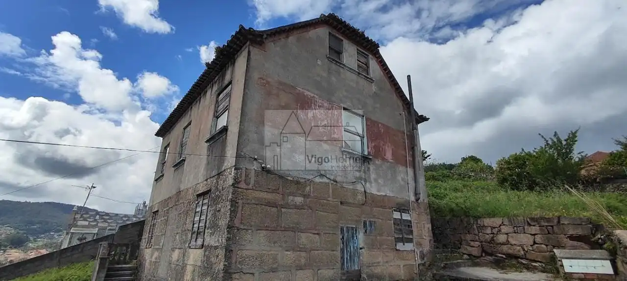 Exterior view of Houses for sale in Moaña  with Private garden