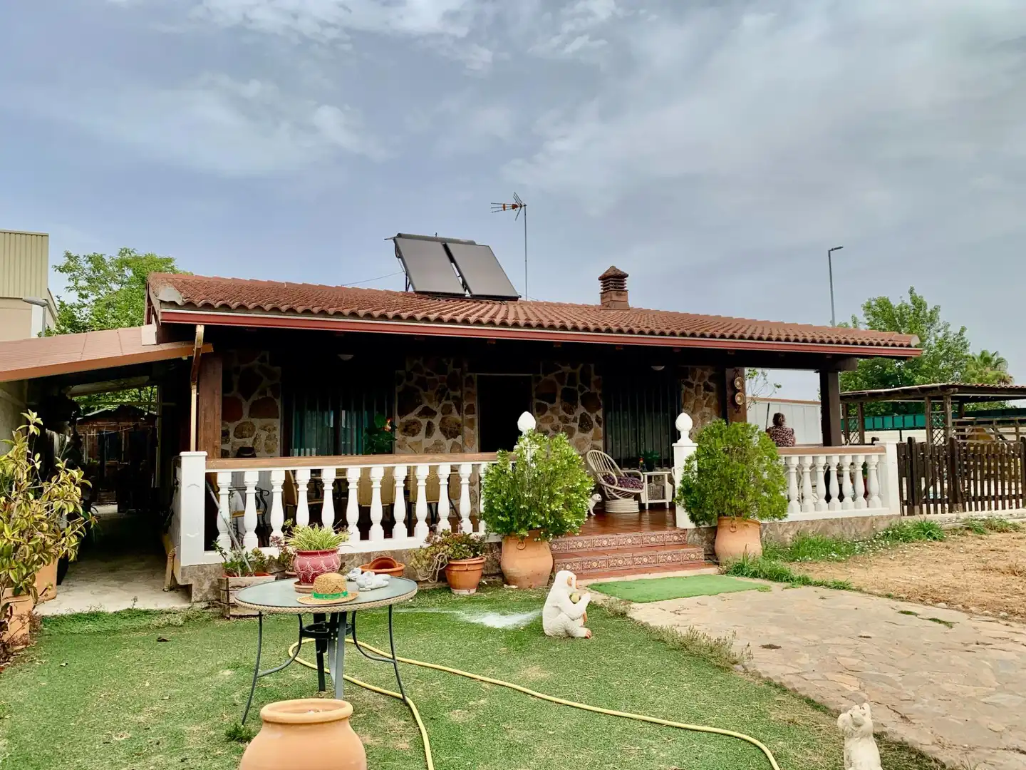Jardín de Casa o chalet en venta en Lora del Río con Aire acondicionado, Calefacción y Jardín privado