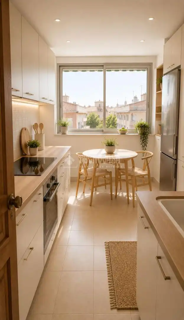 Cocina de Piso en venta en Madrid con Terraza