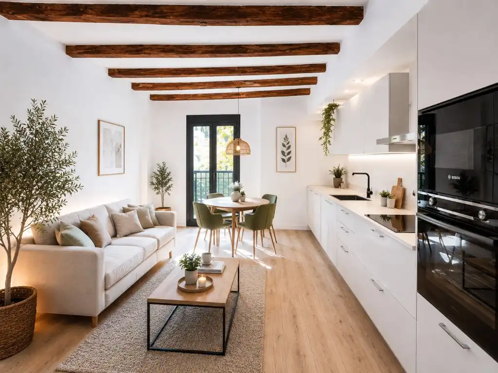 Sala de estar de Piso en venta en Vilafranca del Penedès con Aire acondicionado, Calefacción y Horno