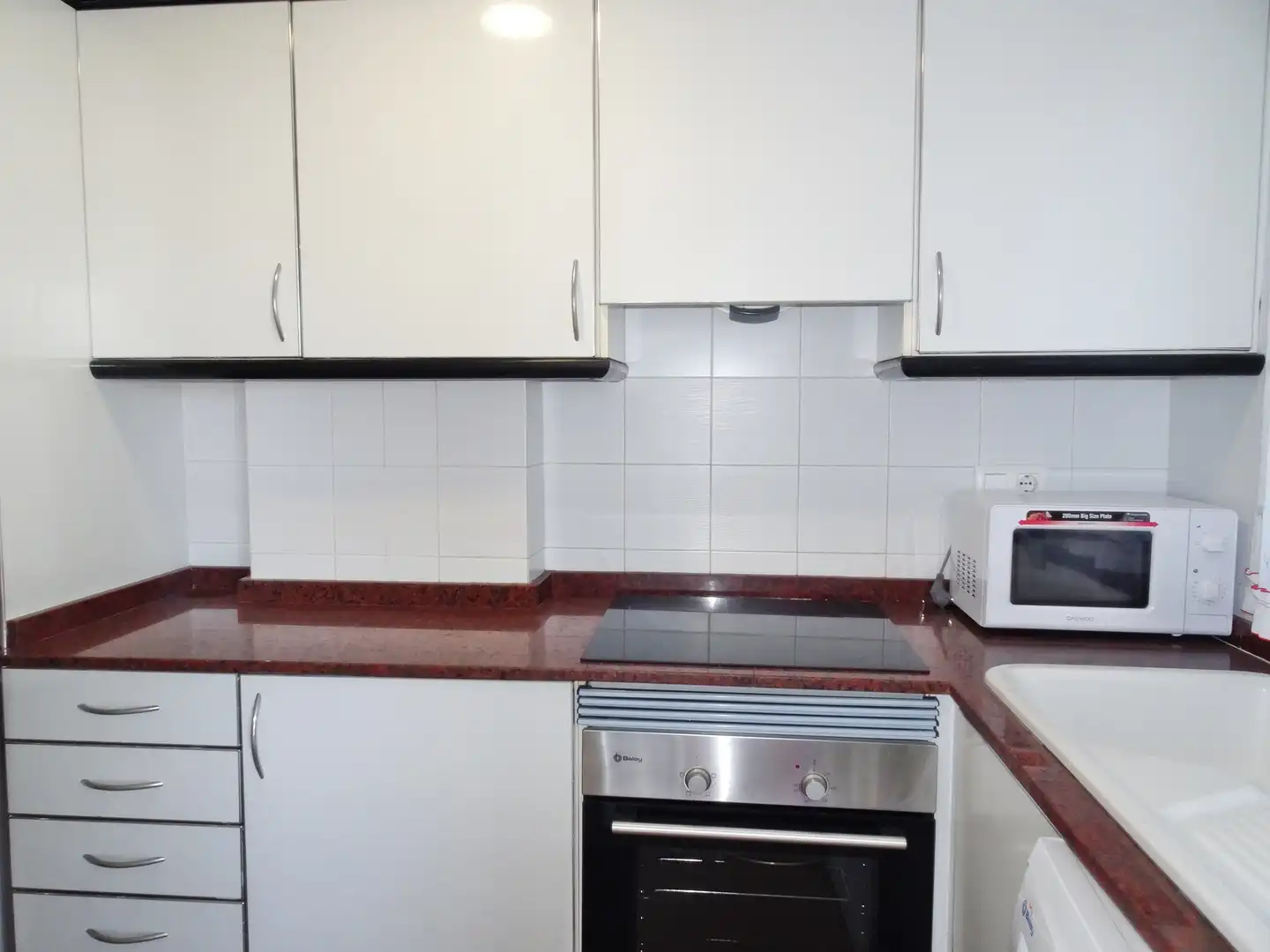 Cocina de Apartamento de alquiler en Gandia con Terraza, Amueblado y Horno