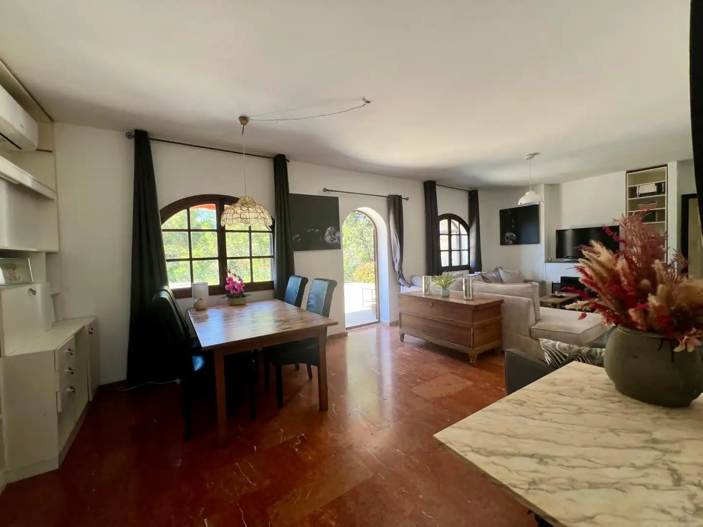 Comedor de Casa o chalet en venta en La Nucia con Aire acondicionado, Terraza y Amueblado