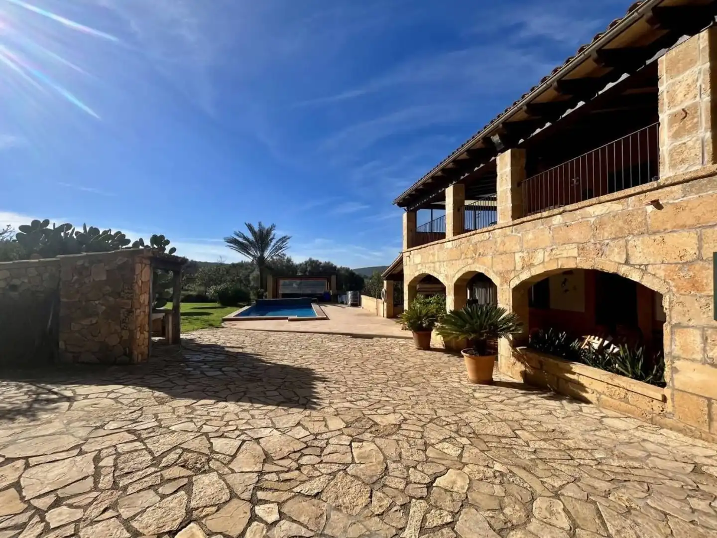 Exterior view of Houses for rent in Manacor  with Air Conditioner, Private garden and Terrace