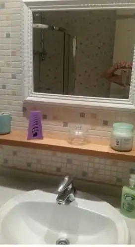 Bathroom of Flat for rent in Algeciras  with Air Conditioner and Furnished