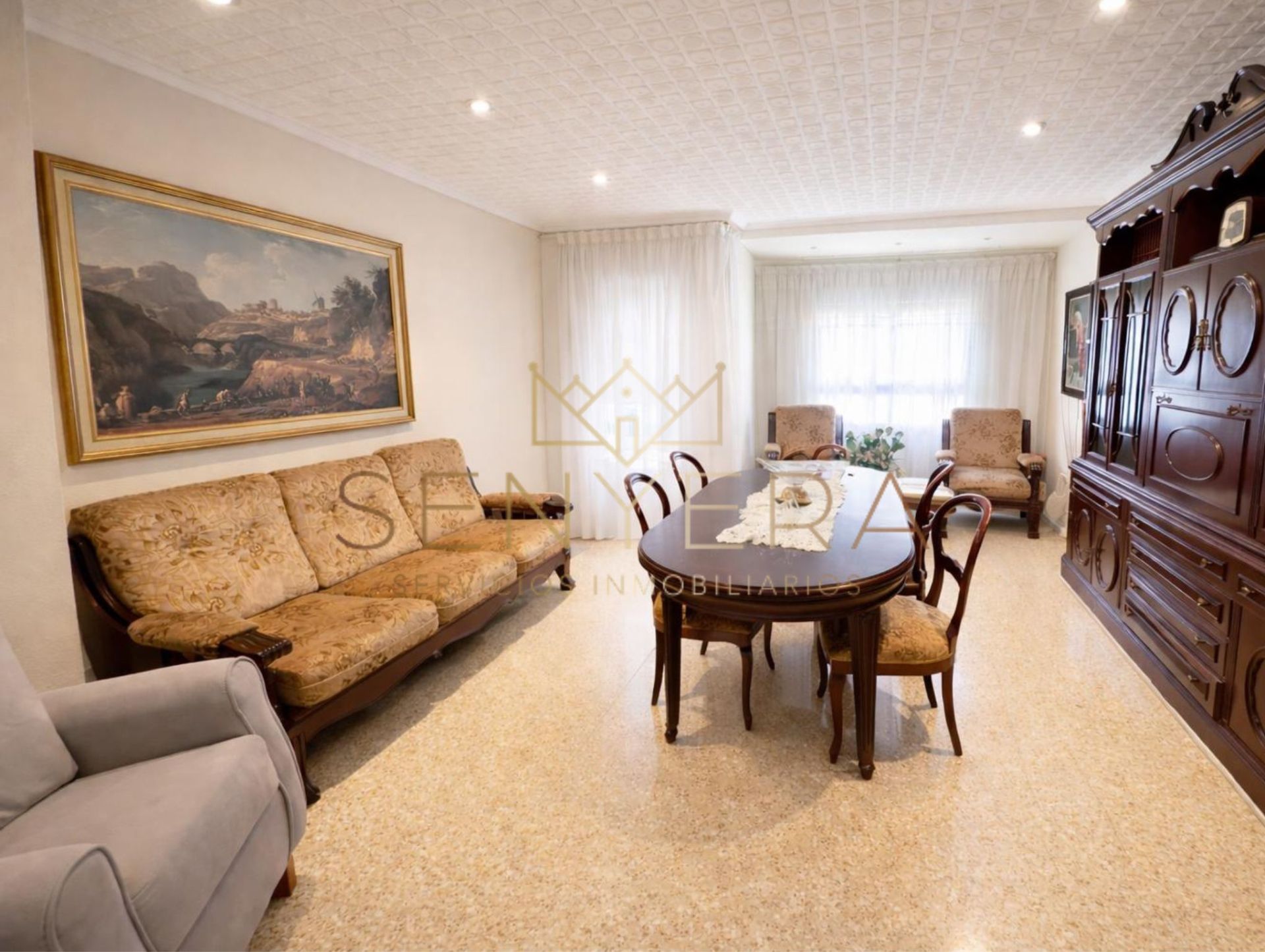 Sala d'estar de Pis en venda en Mislata amb Aire condicionat i Balcó